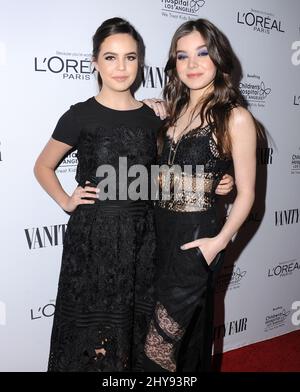 Bailee Madison, Hailee Steinfeld attending a DJ Night hosted by Vanity Fair, L'Oreal Paris, & Hailee Steinfeld at the Palihouse Holloway in Los Angeles, California. Stock Photo