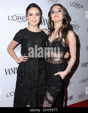 Bailee Madison, Hailee Steinfeld attending a DJ Night hosted by Vanity Fair, L'Oreal Paris, & Hailee Steinfeld at the Palihouse Holloway in Los Angeles, California. Stock Photo