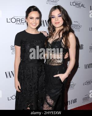 Bailee Madison, Hailee Steinfeld attending a DJ Night hosted by Vanity Fair, L'Oreal Paris, & Hailee Steinfeld at the Palihouse Holloway in Los Angeles, California. Stock Photo