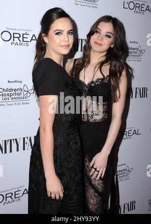 Bailee Madison, Hailee Steinfeld attending a DJ Night hosted by Vanity Fair, L'Oreal Paris, & Hailee Steinfeld at the Palihouse Holloway in Los Angeles, California. Stock Photo