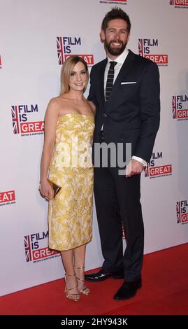 Joanne Froggatt and husband James Cannon attending the Film is GREAT Reception held at the Fig and Olive in Los Angeles, California. Stock Photo