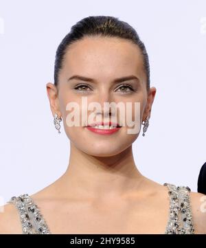 Daisy Ridley in the press room during the 88th Annual Academy Awards - Press Room held at the Dolby Theatre. Stock Photo