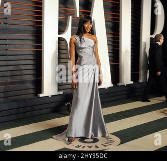 Naomi Campbell arrives at the Vanity Fair Oscar Party in Beverly Hills, Los Angeles, CA, USA, February 28, 2016. Stock Photo