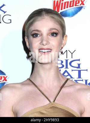 Elena Kampouris attending the New York premiere of 'My Big Fat Greek