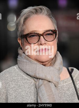 March 28, 2016 Westwood, CA Kathy Bates 'The Boss' World Premiere held at the Village Theatre. Stock Photo