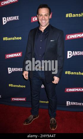 Matthew Rauch attending 'Banshee' Season 4 Premiere Event held at the UTA Theater Stock Photo