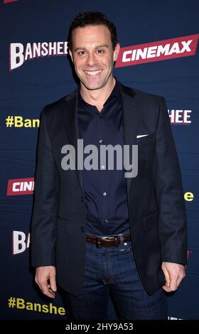 Matthew Rauch attending 'Banshee' Season 4 Premiere Event held at the UTA Theater Stock Photo