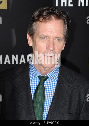 Hugh Laurie attending the premiere of 'The Night Manager' in Los Angeles Stock Photo