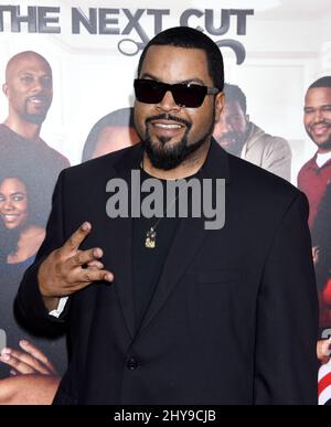 Ice Cube attending the 'Barbershop: The Next Cut' Premiere in Los Angeles Stock Photo