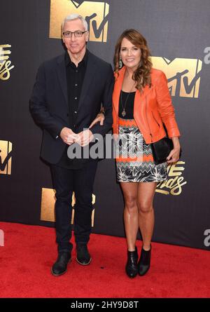 Susan Pinney Dr. Drew Pinsky & Susan Pinsky attending the 2016 MTV Movie Awards held ...