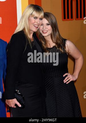 Terri Irwin and Bindi Irwin attending 'The Nice Guys' Los Angeles Premiere held at the TCL Chinese Theatre. Stock Photo