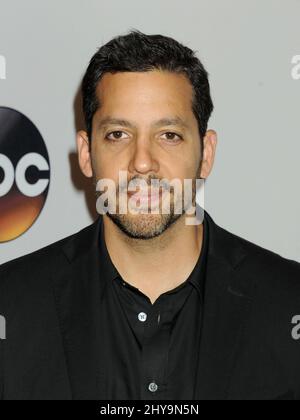 David Blaine attending the ABC Network 2016 Upfronts held at the David Geffen Hall at Lincoln Center in New York, USA. Stock Photo