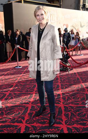 Jane Lynch attending the 'Alice Through The Looking Glass' US Premiere in Los Angeles Stock Photo