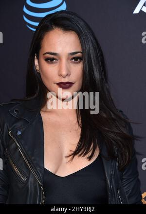 Natalie Martinez attending the premiere of Kingdom season two in Los