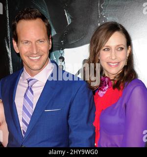 Patrick Wilson, Vera Farmiga attending the 'The Conjuring 2' Premiere held at TCL Chinese Theatre IMAX Stock Photo