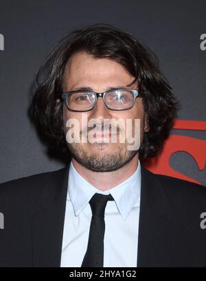 Dan Cohen attending the season premiere of Netflix's Stranger Things in Los Angeles, California. Stock Photo