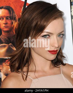 Francesca Eastwood attending the 'Outlaws And Angels' Los Angeles Premiere held at Ahrya Fine Arts Theater Stock Photo