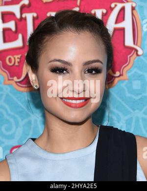 Aimee Carrero attending the premiere of Elena of Avalor at the Paley