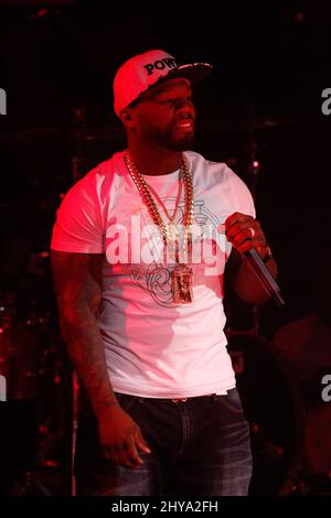 50 Cent celebrates 41st birthday and season three launch of STARZ series Power at Drai's Nightclub at The Cromwell, Las Vegas, July 16th 2016. Stock Photo