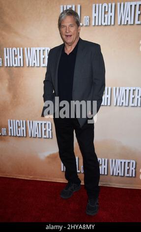 Jeff Bridges attending the Hell Or High Water special screening held at the ArcLight Cinemas Hollywood in Los Angeles, CA, USA, August 10, 2016. Stock Photo