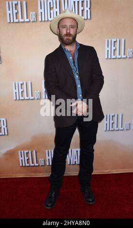 Ben Foster attending the Hell Or High Water special screening held at the ArcLight Cinemas Hollywood in Los Angeles, CA, USA, August 10, 2016. Stock Photo