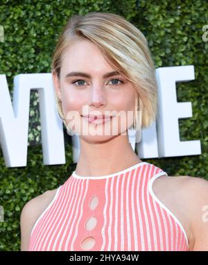 Lucy Fry arrives at the Summer TCA CBS, CW, Showtime Party at Pacific