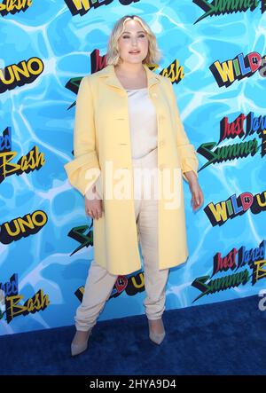 Hayley Hasselhoff attending the 4th Annual Just Jared Summer Bash Stock Photo