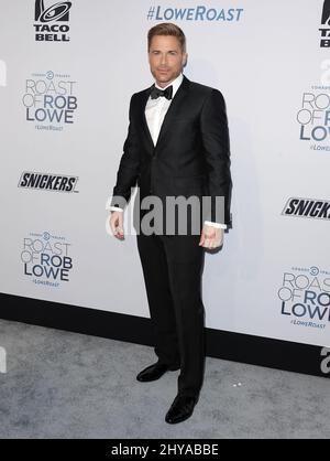 Rob Lowe arriving for the 'Comedy Central Roast Of Rob Lowe' held at SONY Pictures Studios, Culver City, Los Angeles, August 27, 2016. Stock Photo