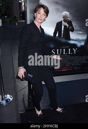 Ann Cusack seen at the Los Angeles Industry Screening of Warner Bros. Pictures and Village Roadshow Pictures 'Sully' at The DGA Theater on Thursday, Sept. 8, 2016, in Los Angeles. Stock Photo