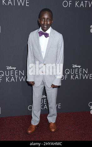 Martin Kabanza attends the 'Queen of Katwe' US Premiere held at the El Capitan Theatre Stock Photo