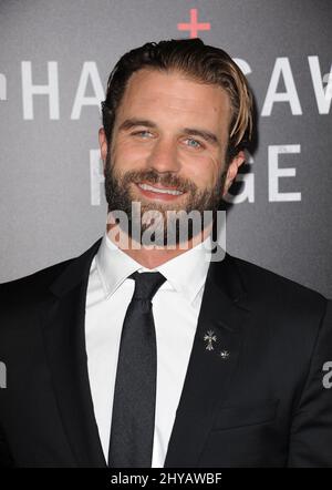 Milo Gibson attending the premiere of 'Hacksaw Ridge' in Los Angeles Stock Photo