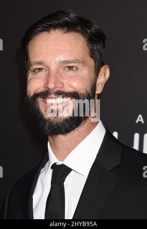 Jason Behr attending the Hulu Original Series 'Shut Eye' Premiere held at the ArcLight Cinemas Hollywood Stock Photo