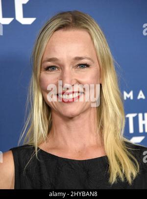 Kari Matchett attending Amazon's season two premiere of 'The Man in the High Castle' held at the Pacific Design Center Stock Photo