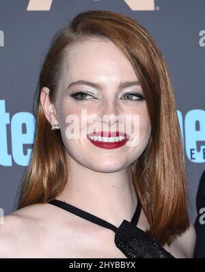 Emma Stone at the 22nd Annual Critics' Choice Awards held at Barker