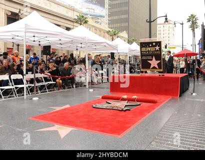 Atmosphere during Ryan Reynolds Hollywood Star Ceremony held at Hollywood and Highland in Los Angeles, USA. Stock Photo