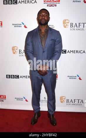 Trevante Rhodes attending the BAFTA Tea Party 2017 in Los Angeles ...