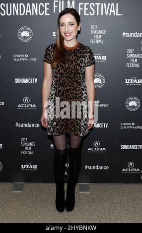 Zoe Rist Zoe Lister Jones attending the 2017 Courage In Journalism Awards Stock ...
