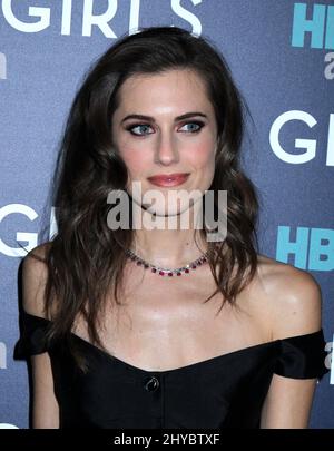 Allison Williams attending the 'Girls' Sixth & Final Season Premiere