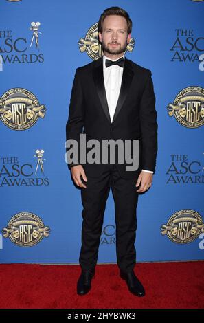 Patrick J. Adams attending the 31st Annual ASC Awards in Los Angeles Stock Photo