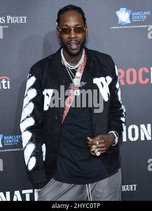 2 Chainz attending the Roc Nation Hosts Pre-Grammy Brunch in Los Angeles Stock Photo