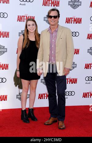 June 29, 2015 Hollywood, Ca. Bill Paxton and Lydia Paxton 'Ant-Man' Los Angeles premiere held at the Dolby Theatre Stock Photo