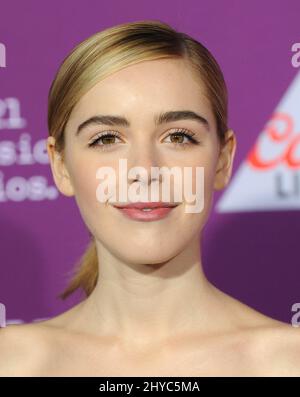 Kiernan Shipka attends the "Feud: Bette And Joan" Red Carpet Event held