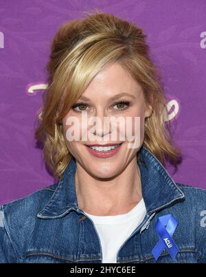 Julie Bowen attending the Disney Tangled Before Ever After Series Premiere in Los Angeles Stock Photo