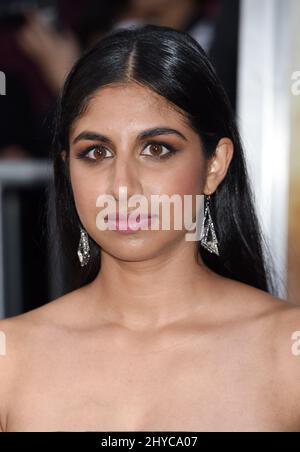 Monica Padman arriving at 'Chips' Premiere held at the TCL Chinese Theatre Stock Photo