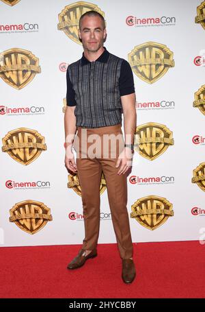 Chris Pine attending the Warner Bros. presentation for 'Blade Runner 2049' at Cinemacon 2017 held at Caesars Palace in Las Vegas, USA Stock Photo