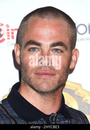 Chris Pine attending the Warner Bros. presentation for 'Blade Runner 2049' at Cinemacon 2017 held at Caesars Palace in Las Vegas, USA Stock Photo