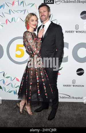 Jaime King and Kyle Newman arriving to the UCLA Mattel Children's Hospital Kaleidoscope 5: Light held at 3Labs. Stock Photo