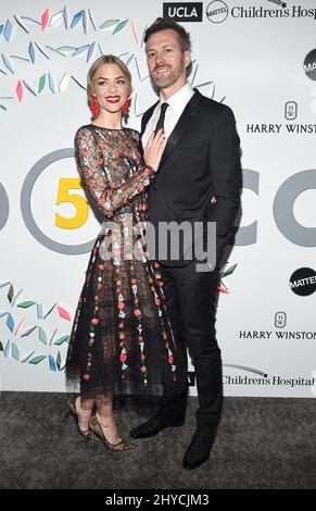 Jaime King and Kyle Newman arriving to the UCLA Mattel Children's Hospital Kaleidoscope 5: Light held at 3Labs. Stock Photo