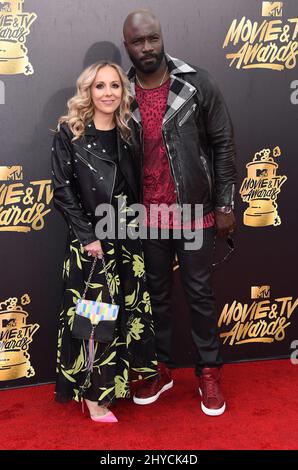 Iva Colter, Mike Colter at the 2017 MTV Movie And TV Awards held at The ...