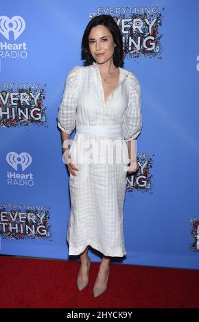 Fiona Loewi Reinhardt attending the 'Everything, Everything' screening held at the TCL Chinese Theatre in Los Angeles, USA Stock Photo